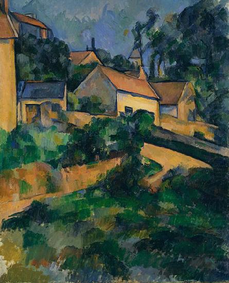 Paul Cezanne Turning Road at Montgeroult china oil painting image